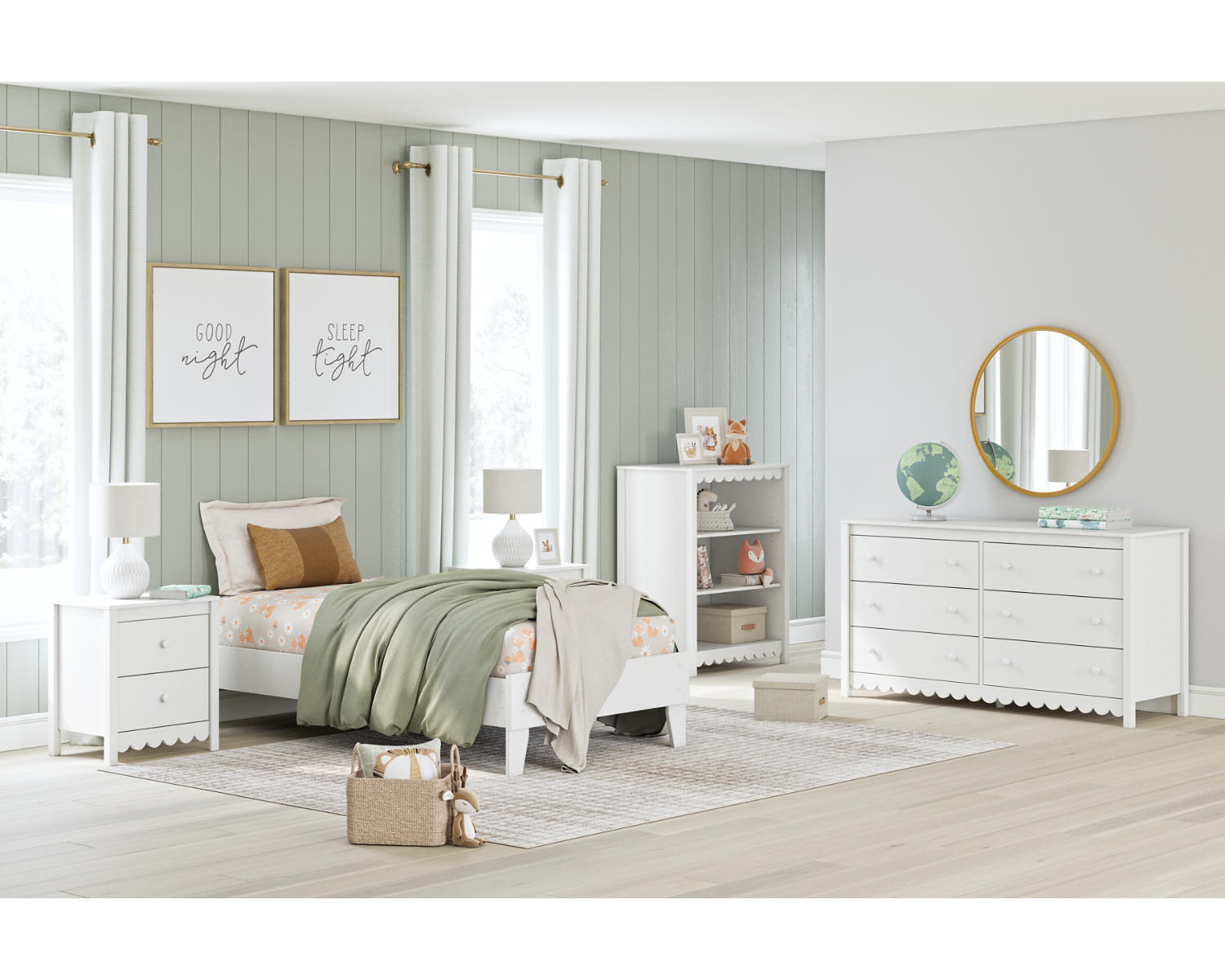 Hallityn Twin Platform Bed