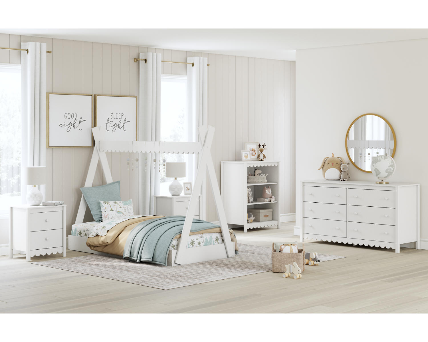 Hallityn Twin Tent Bed