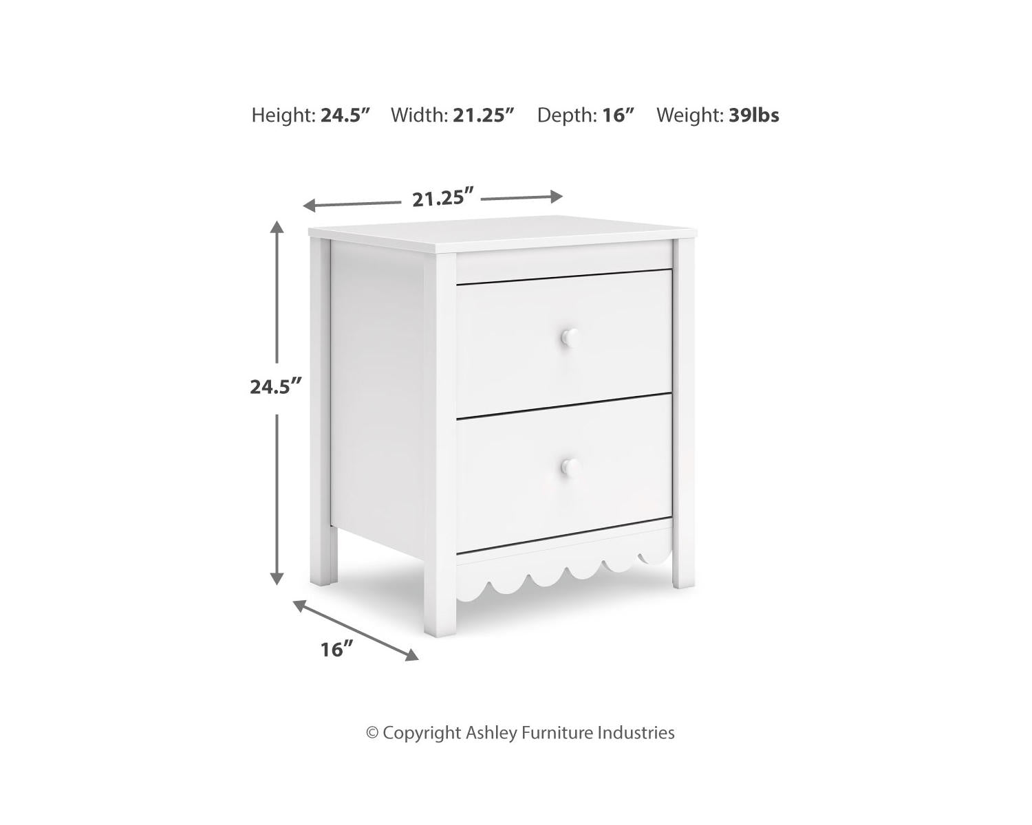 Hallityn Nightstand