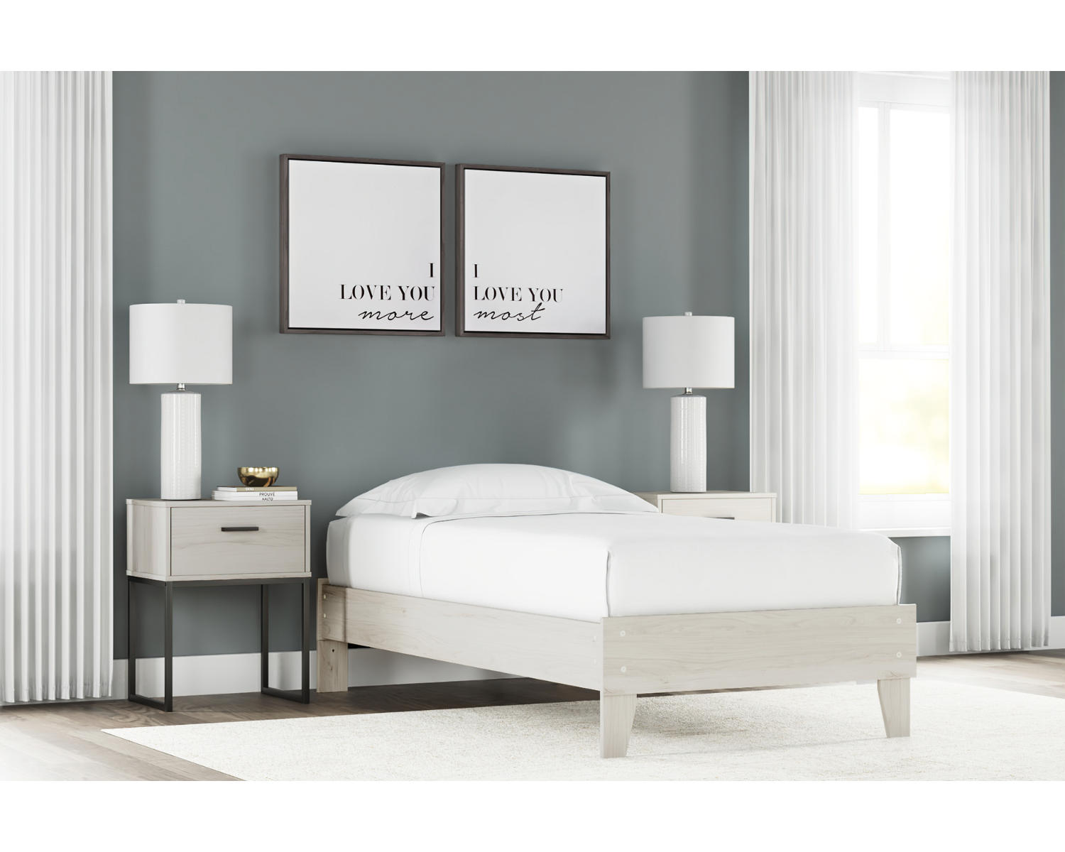 Socalle Twin Platform Bed