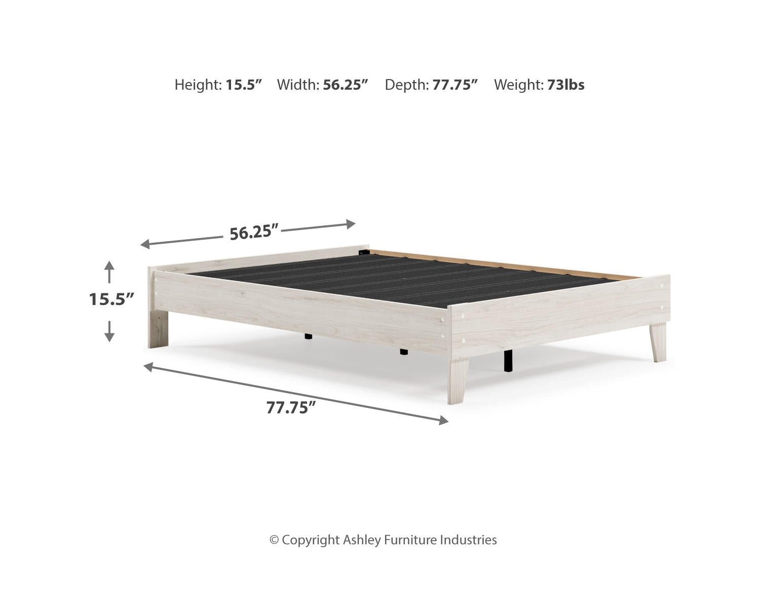 Socalle Full Platform Bed