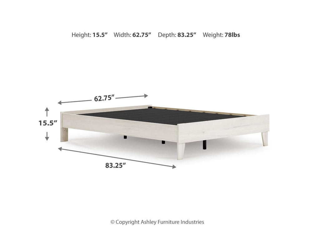Cama Queen con plataforma Socalle