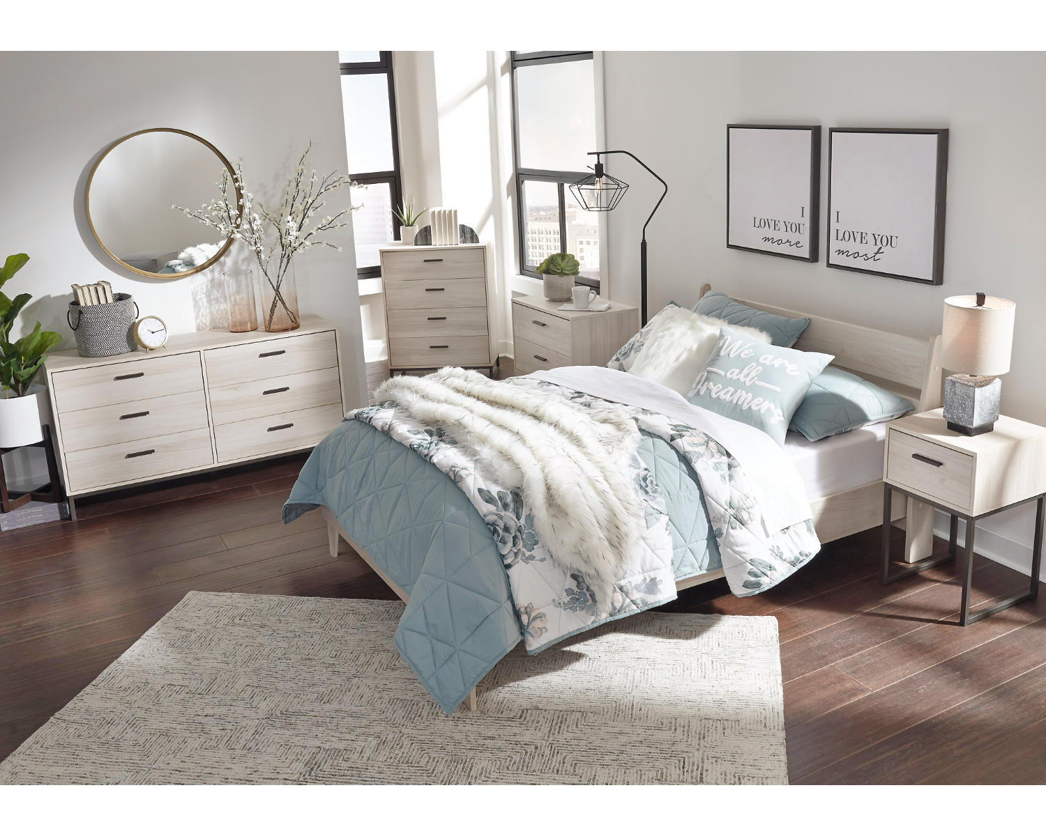 Socalle Full Panel Platform Bed