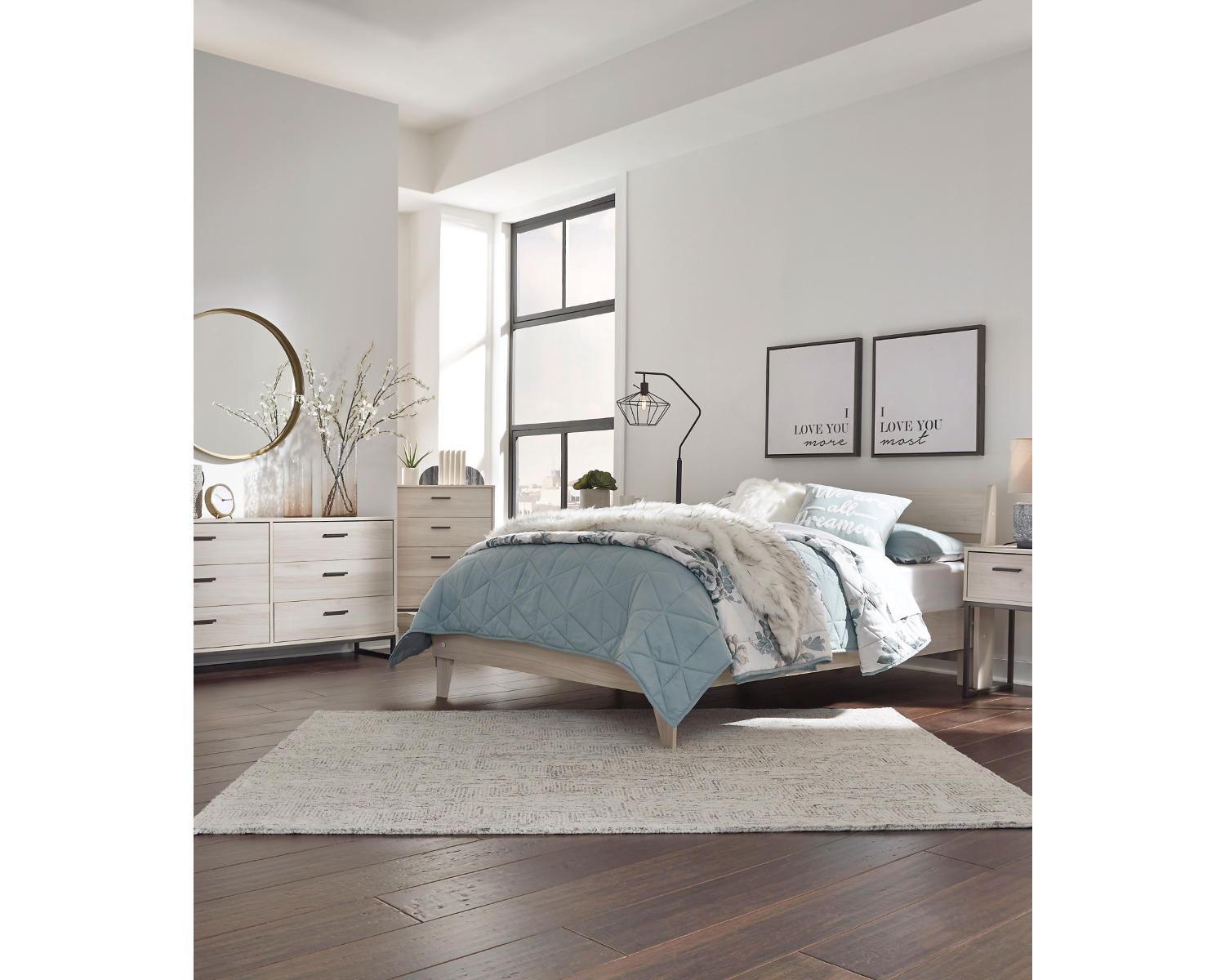 Socalle Full Panel Platform Bed