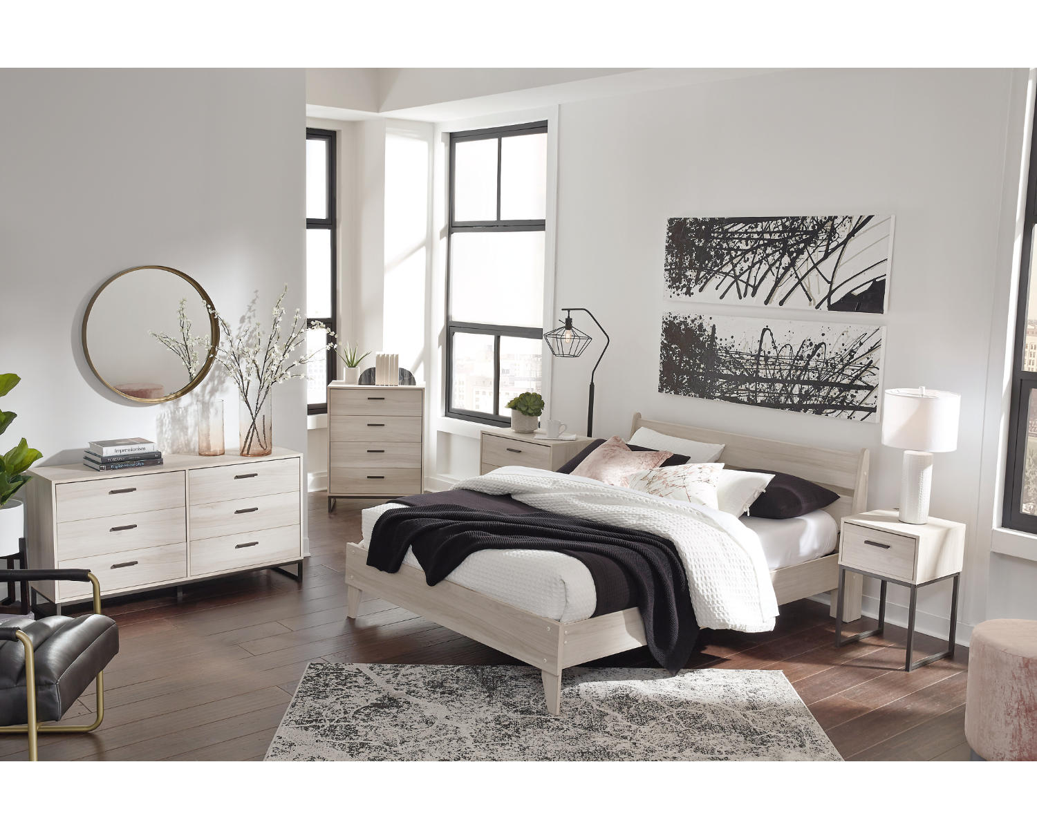 Socalle Queen Panel Platform Bed