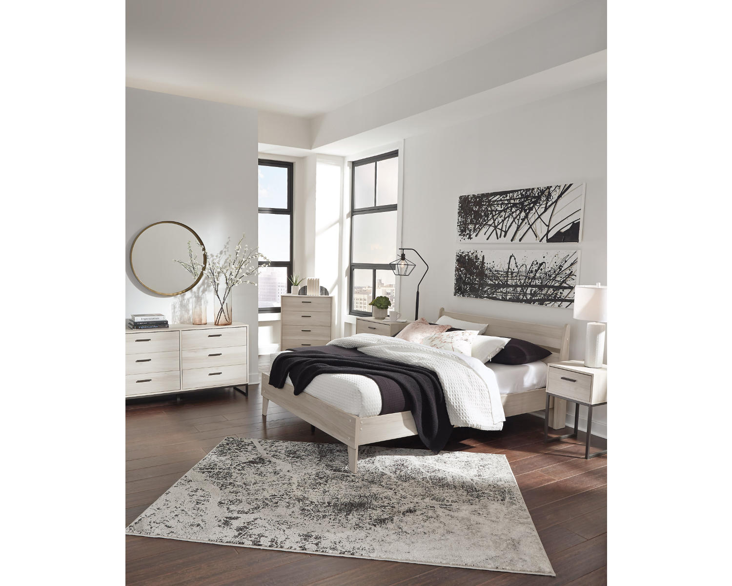 Socalle Queen Panel Platform Bed