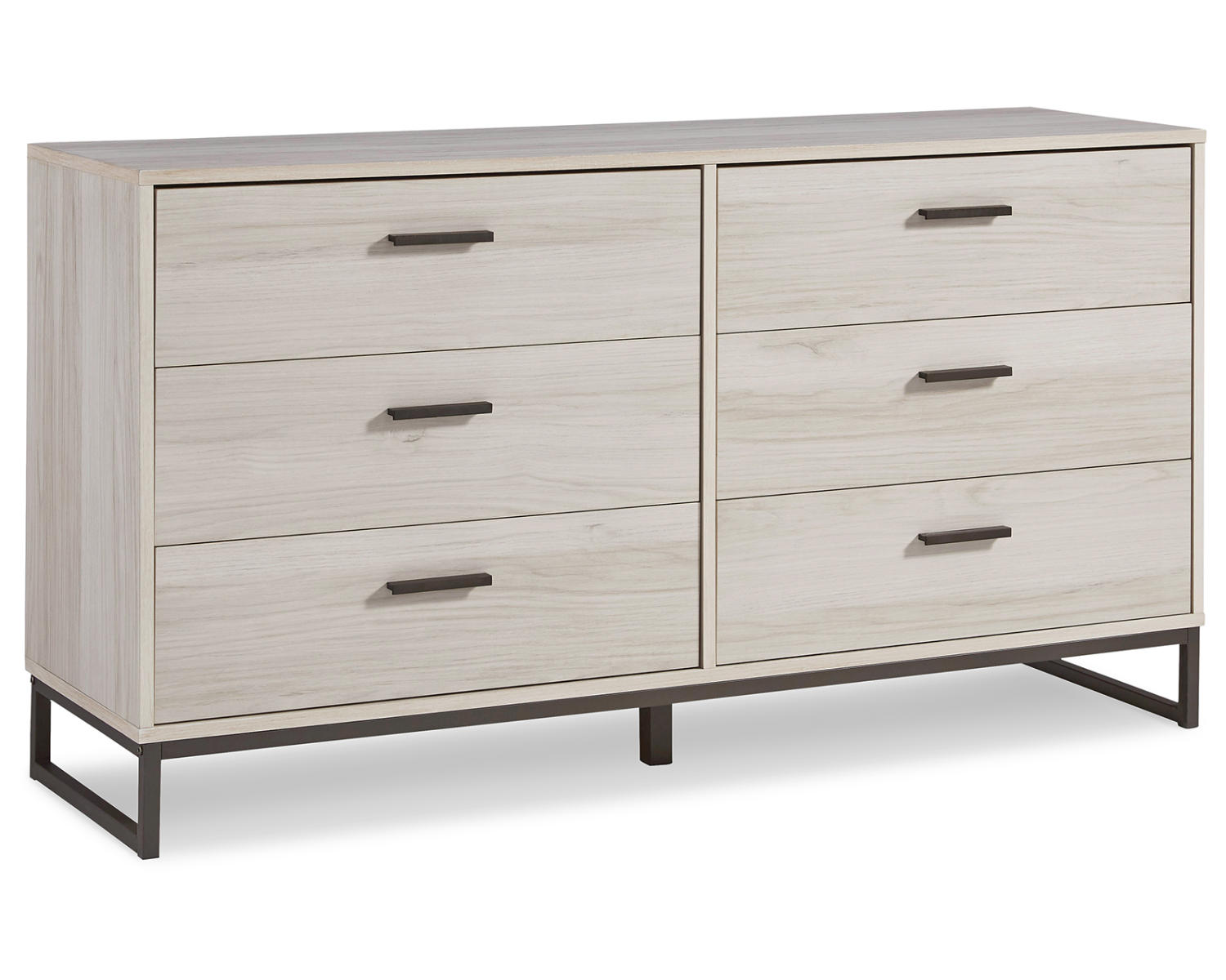 Socalle Queen Panel Platform Bed with Dresser and Nightstand