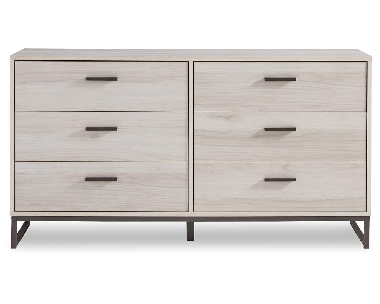 Socalle Queen Panel Platform Bed with Dresser and Nightstand
