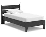 Cama de plataforma con dos paneles Socalle