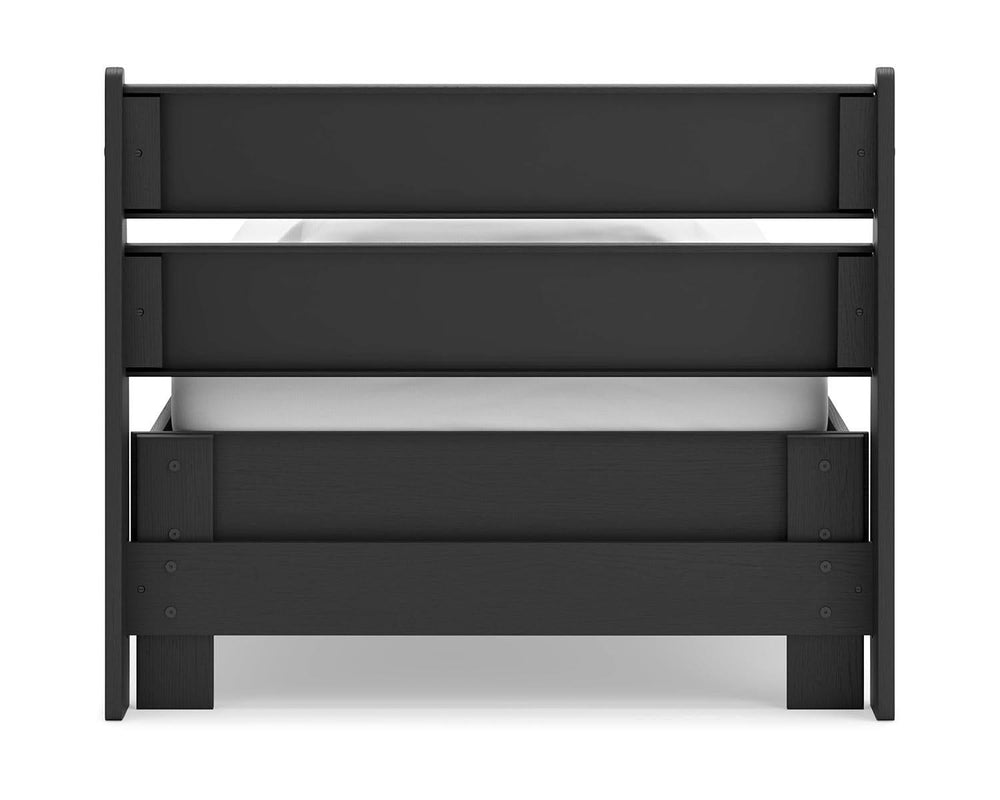 Cama de plataforma con dos paneles Socalle