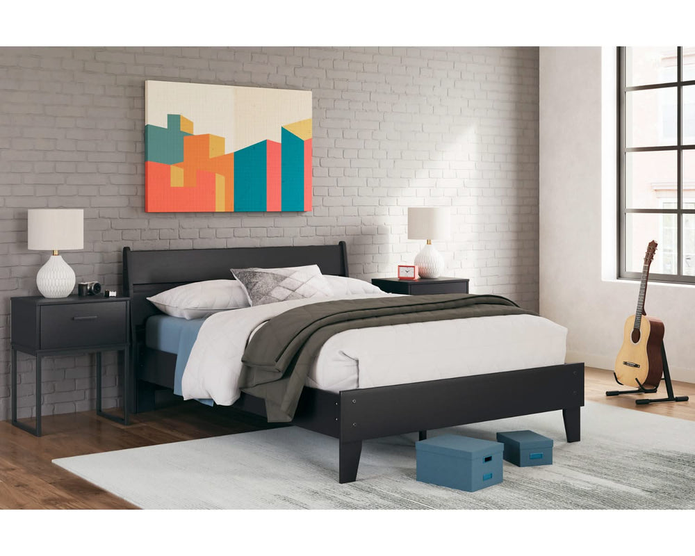 Socalle Full Panel Platform Bed