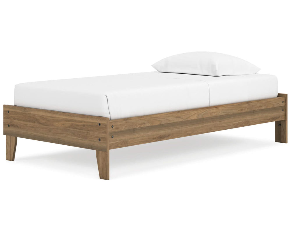 Cama de plataforma doble Deanlow