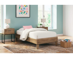 Cama de plataforma doble Deanlow
