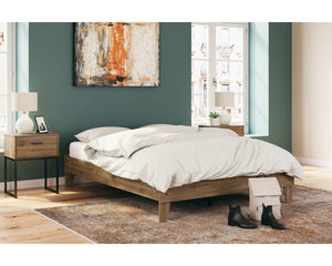 Cama Queen con plataforma Deanlow