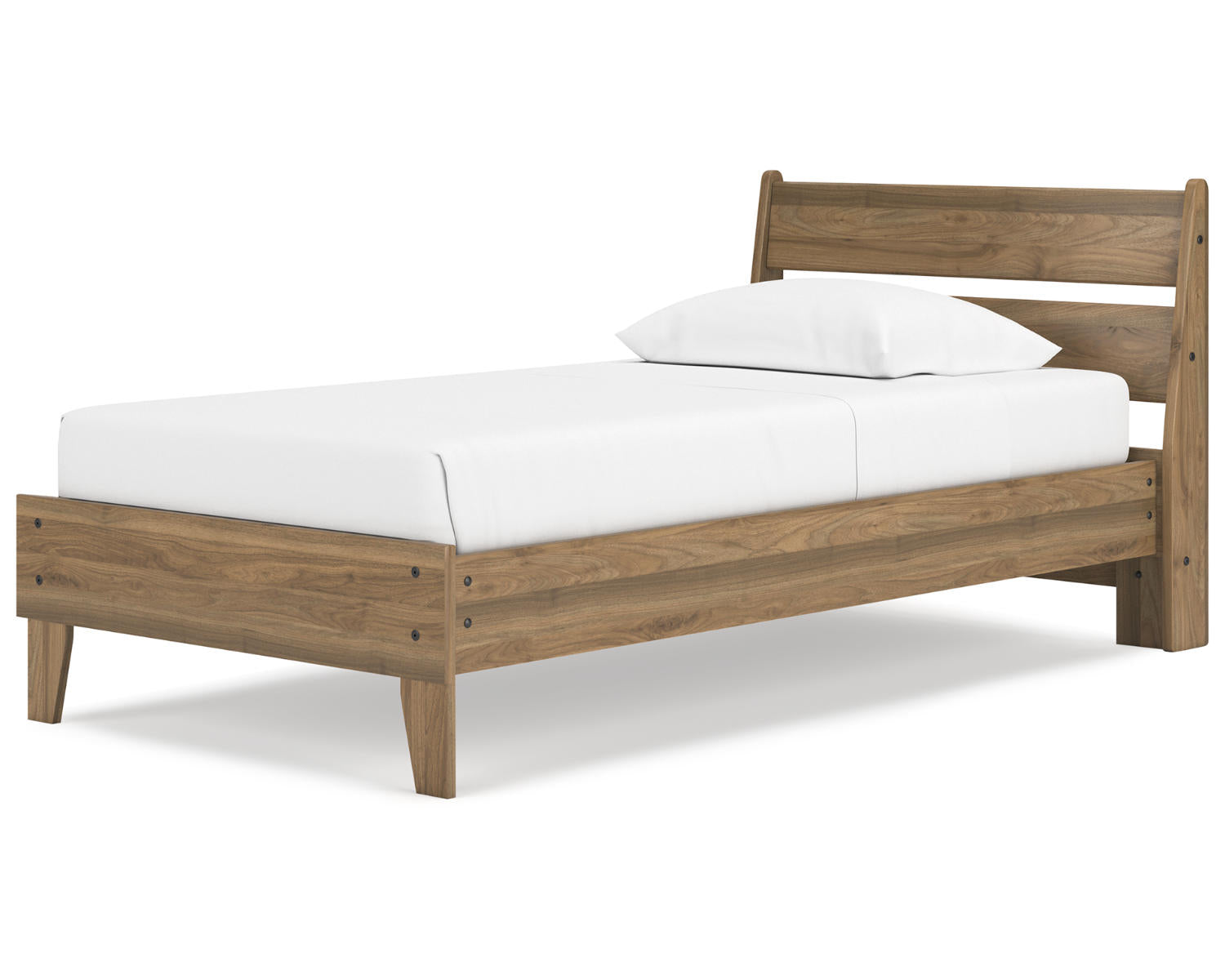 Deanlow Twin Platform Panel Bed