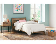 Deanlow Twin Platform Panel Bed
