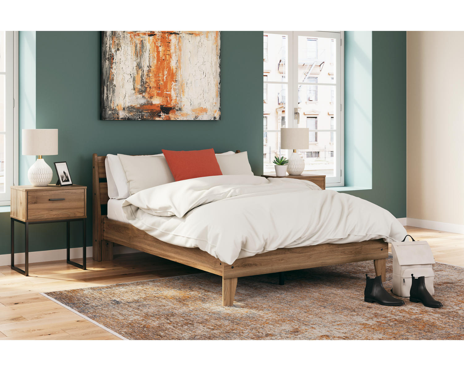 Deanlow Full Platform Panel Bed