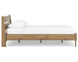 Cama Queen con plataforma y paneles Deanlow