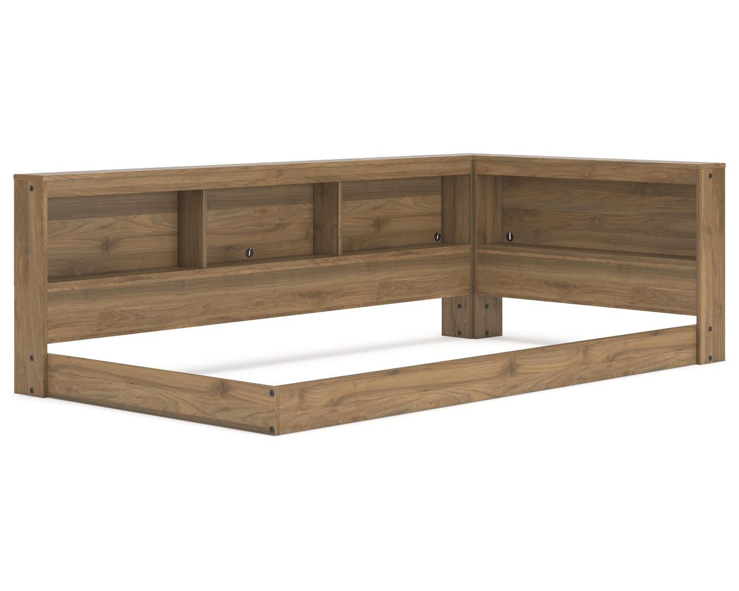 Deanlow Twin Bookcase Storage Bed