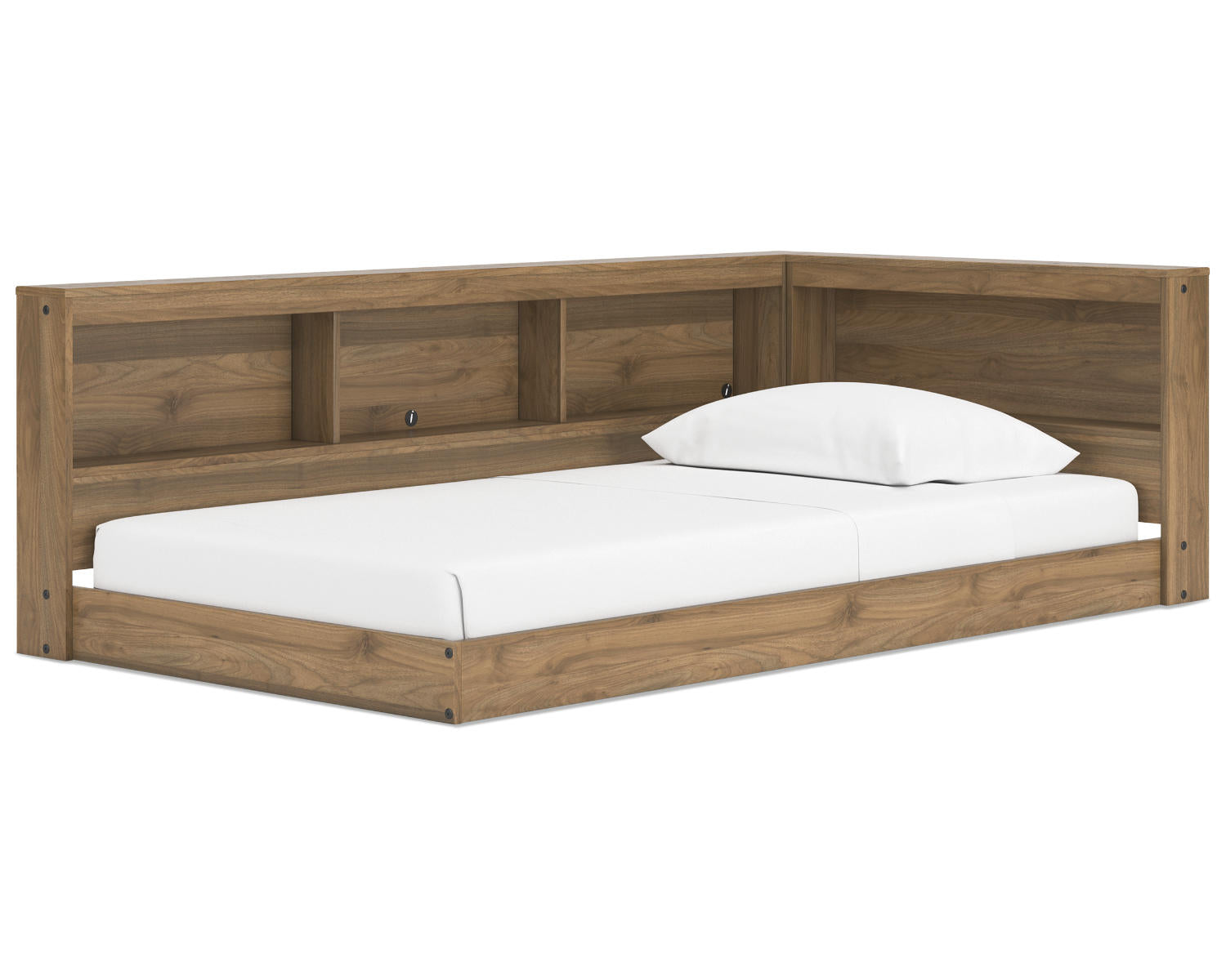 Deanlow Twin Bookcase Storage Bed