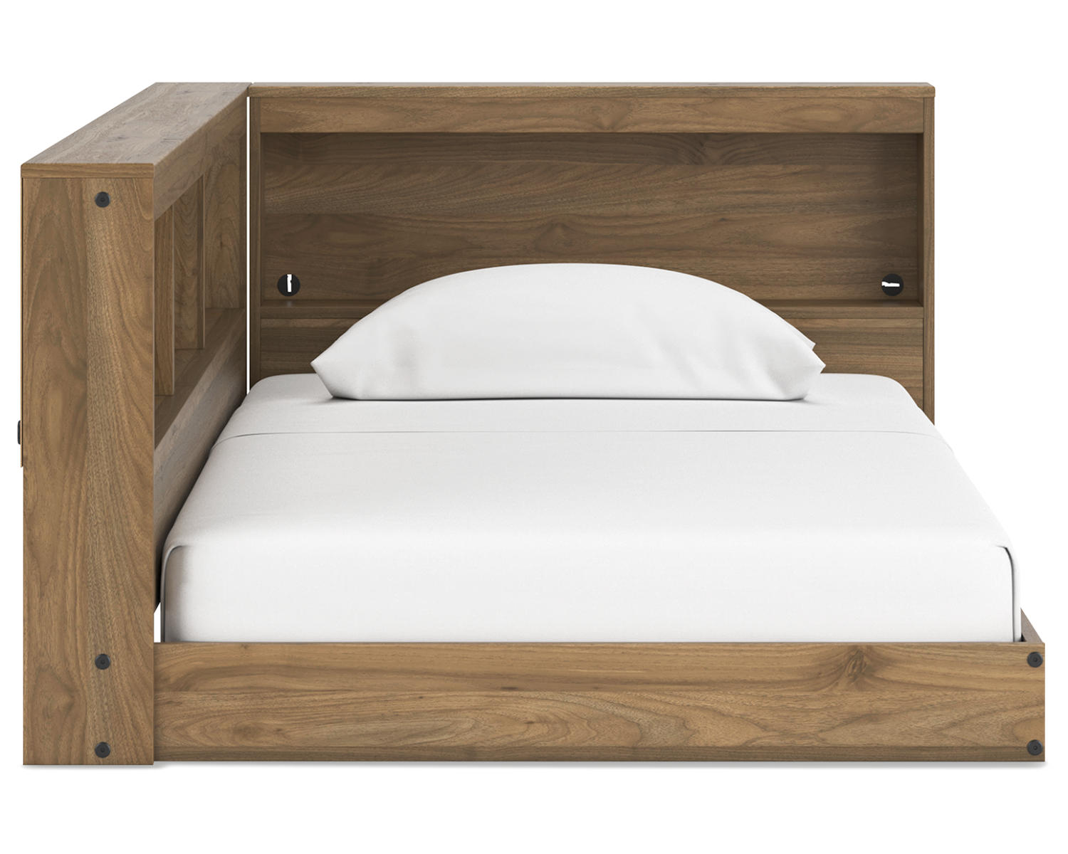 Deanlow Twin Bookcase Storage Bed