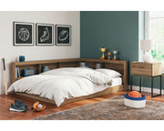 Deanlow Full Bookcase Storage Bed
