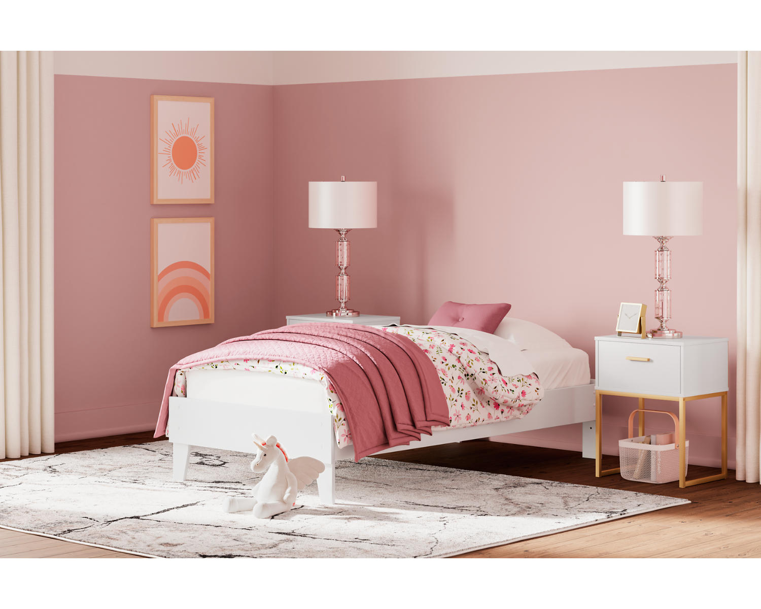 Socalle Twin Platform Bed