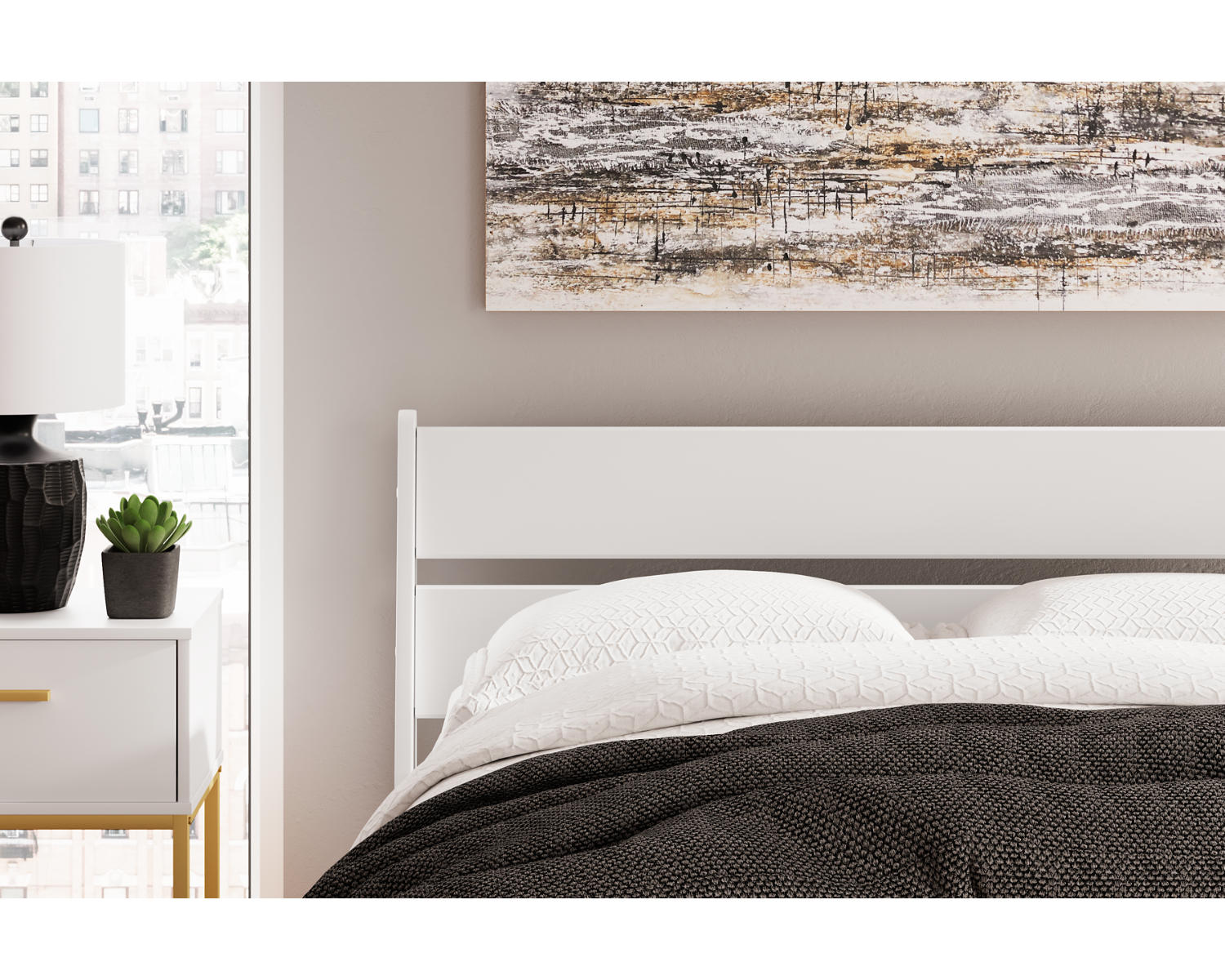 Socalle Full Panel Platform Bed