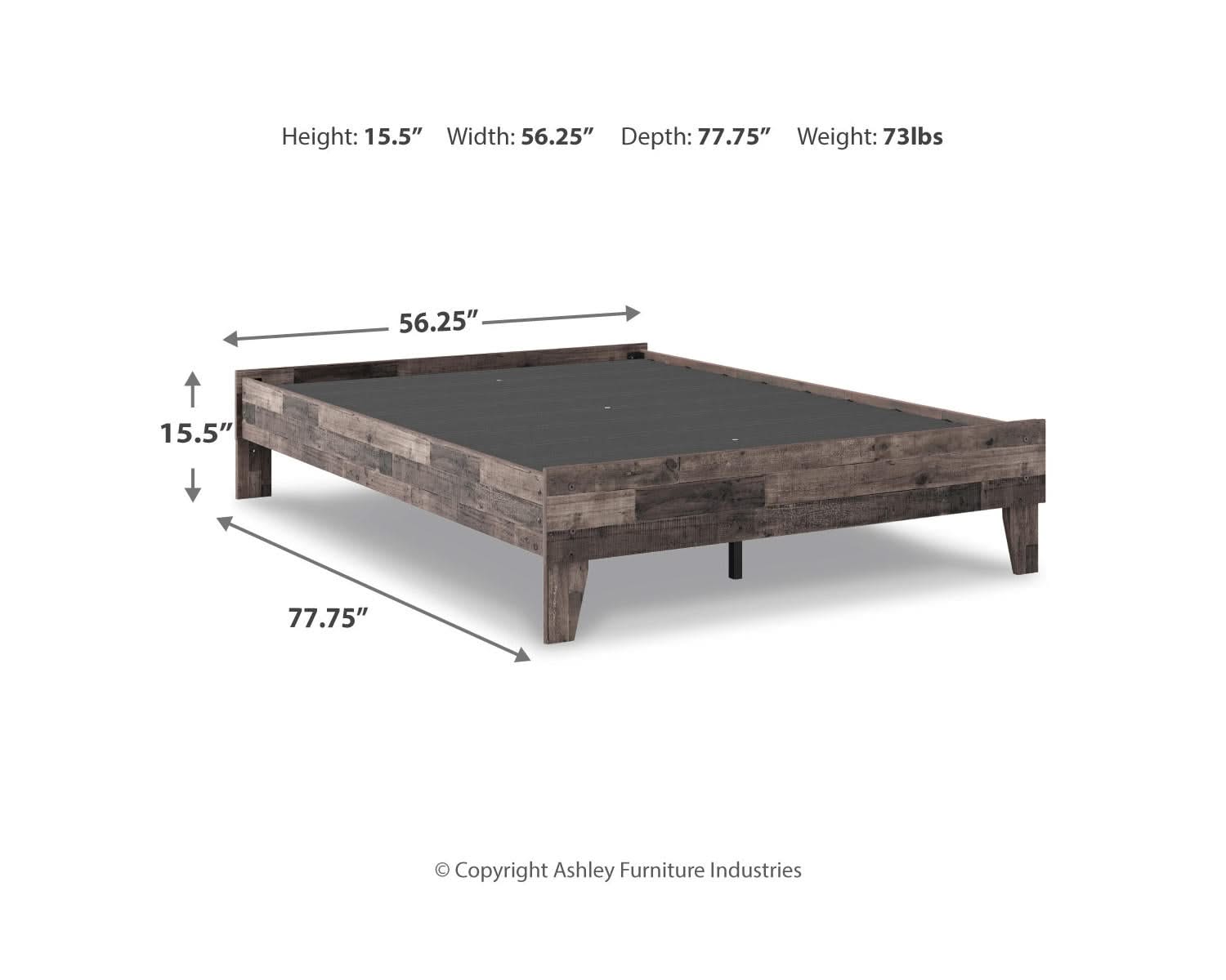 Neilsville Full Platform Bed