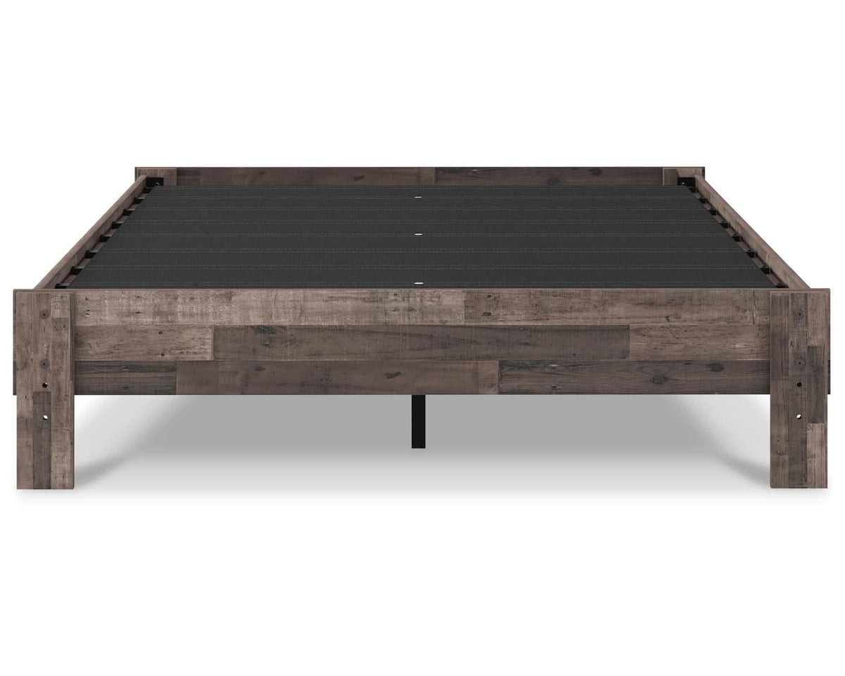 Cama Queen con plataforma Neilsville