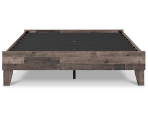Cama Queen con plataforma Neilsville