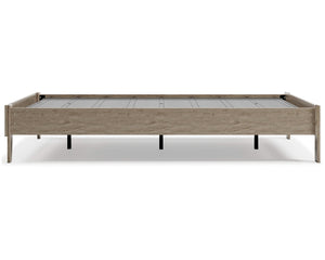 Cama Queen con plataforma Oliah