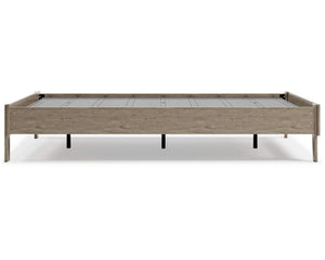Cama Queen con plataforma Oliah
