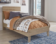Oliah Twin Panel Platform Bed