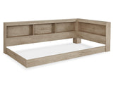 Oliah Twin Bookcase Storage Bed