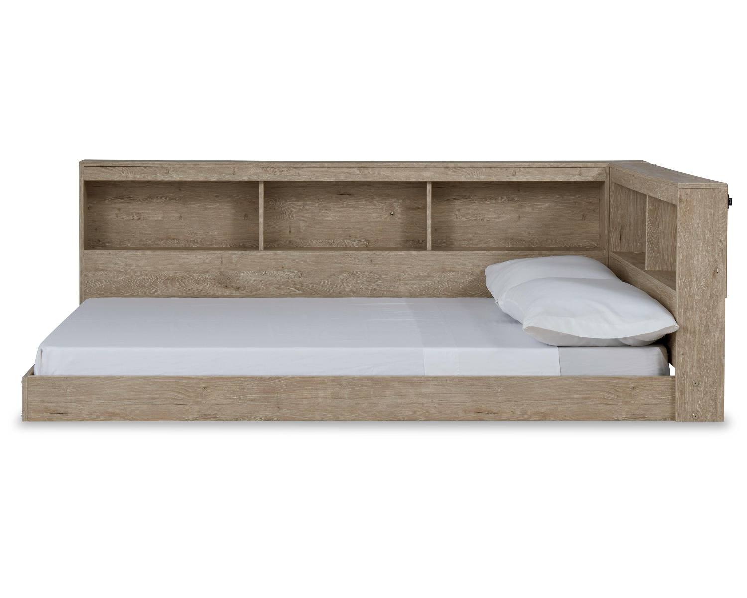 Oliah Full Bookcase Storage Bed