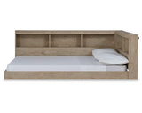 Oliah Full Bookcase Storage Bed