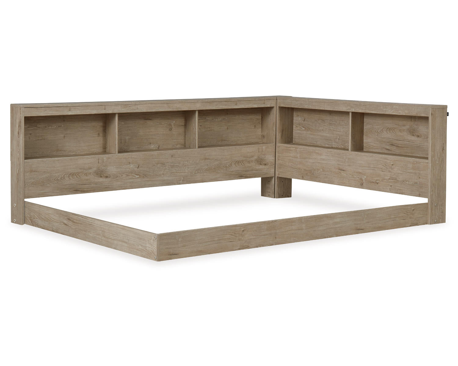 Oliah Full Bookcase Storage Bed
