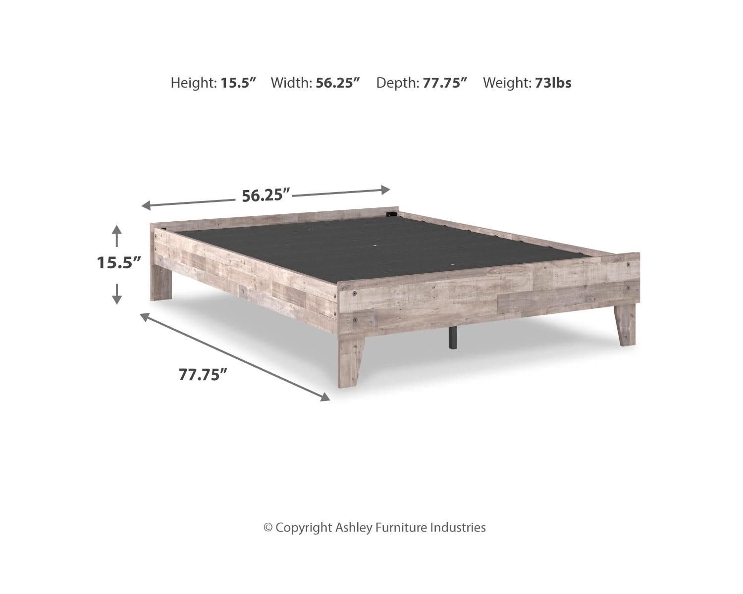 Neilsville Full Platform Bed