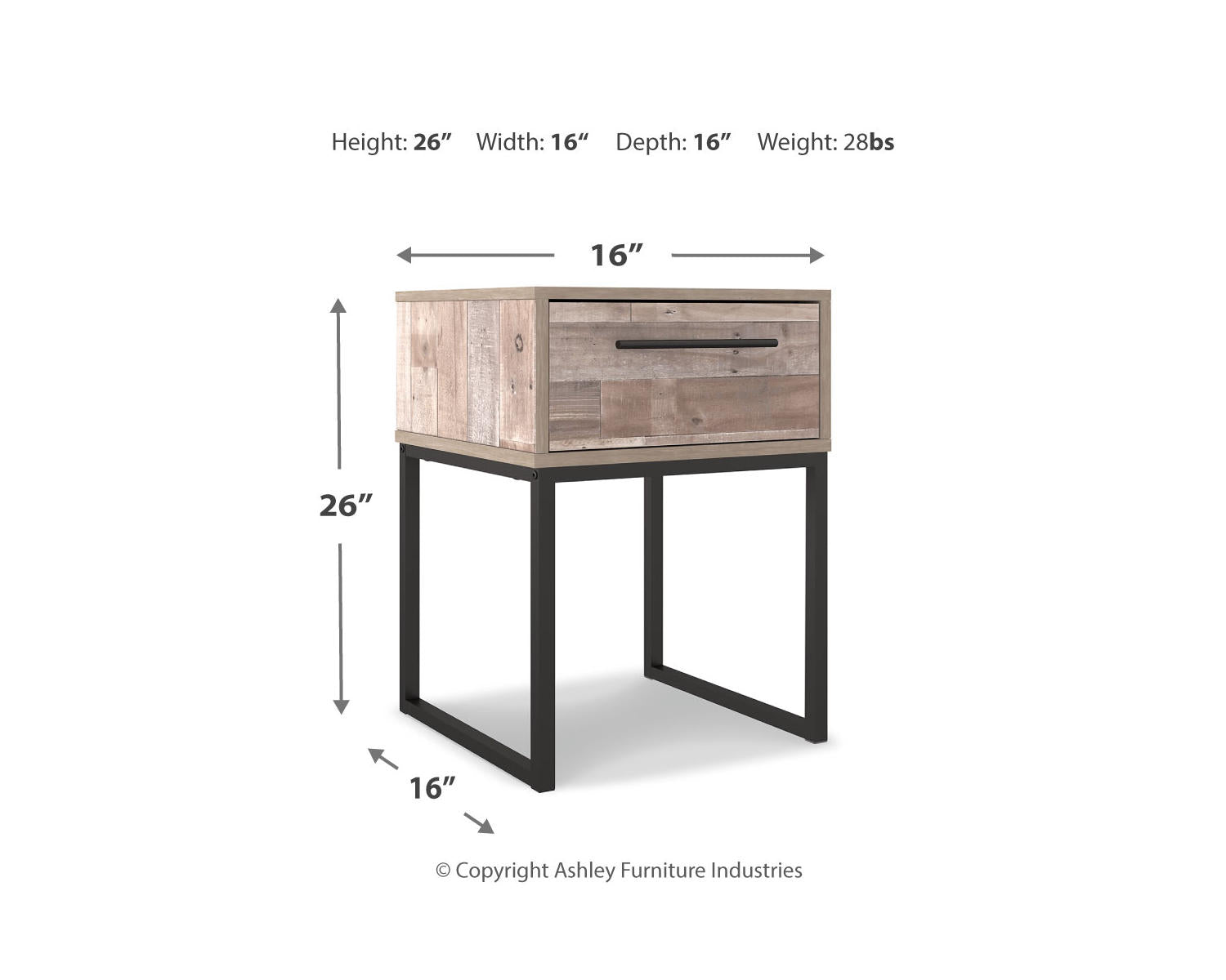 Neilsville Nightstand