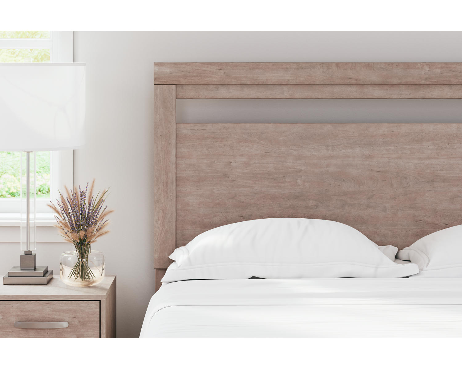 Flannia Queen Panel Headboard