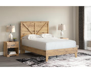 Larstin Full Crossbuck Panel Platform Bed