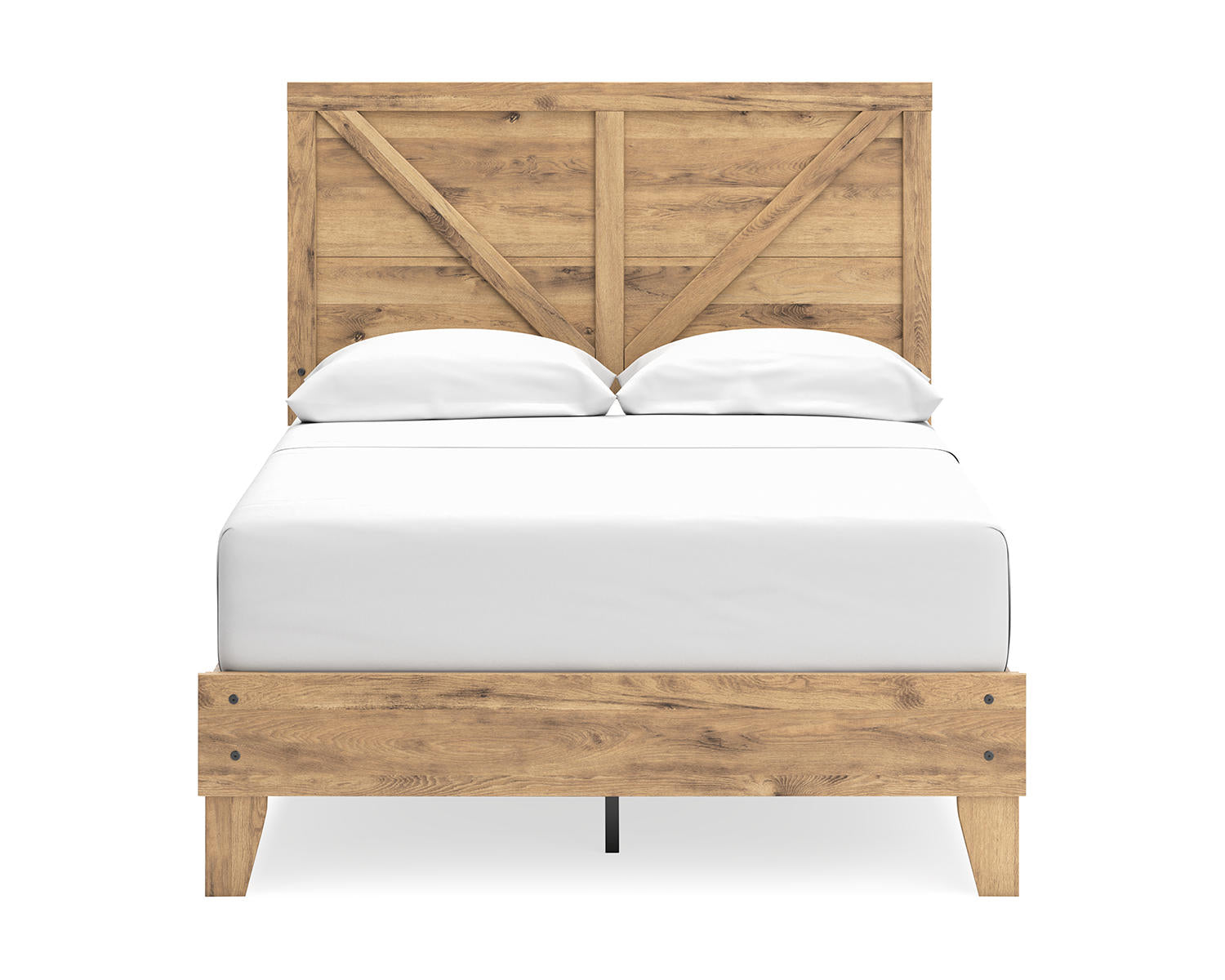 Larstin Full Crossbuck Panel Platform Bed