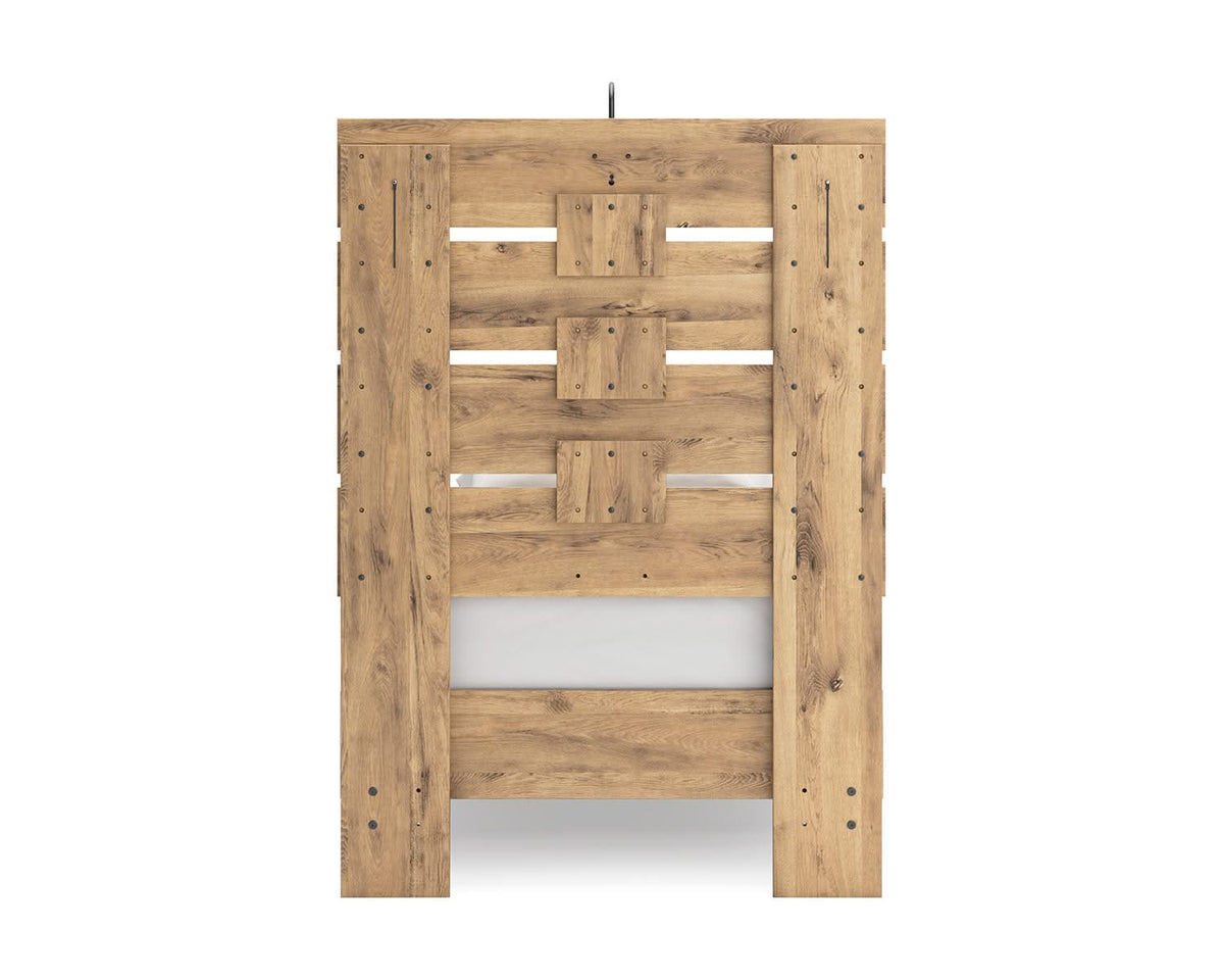 Larstin Twin Panel Platform Bed
