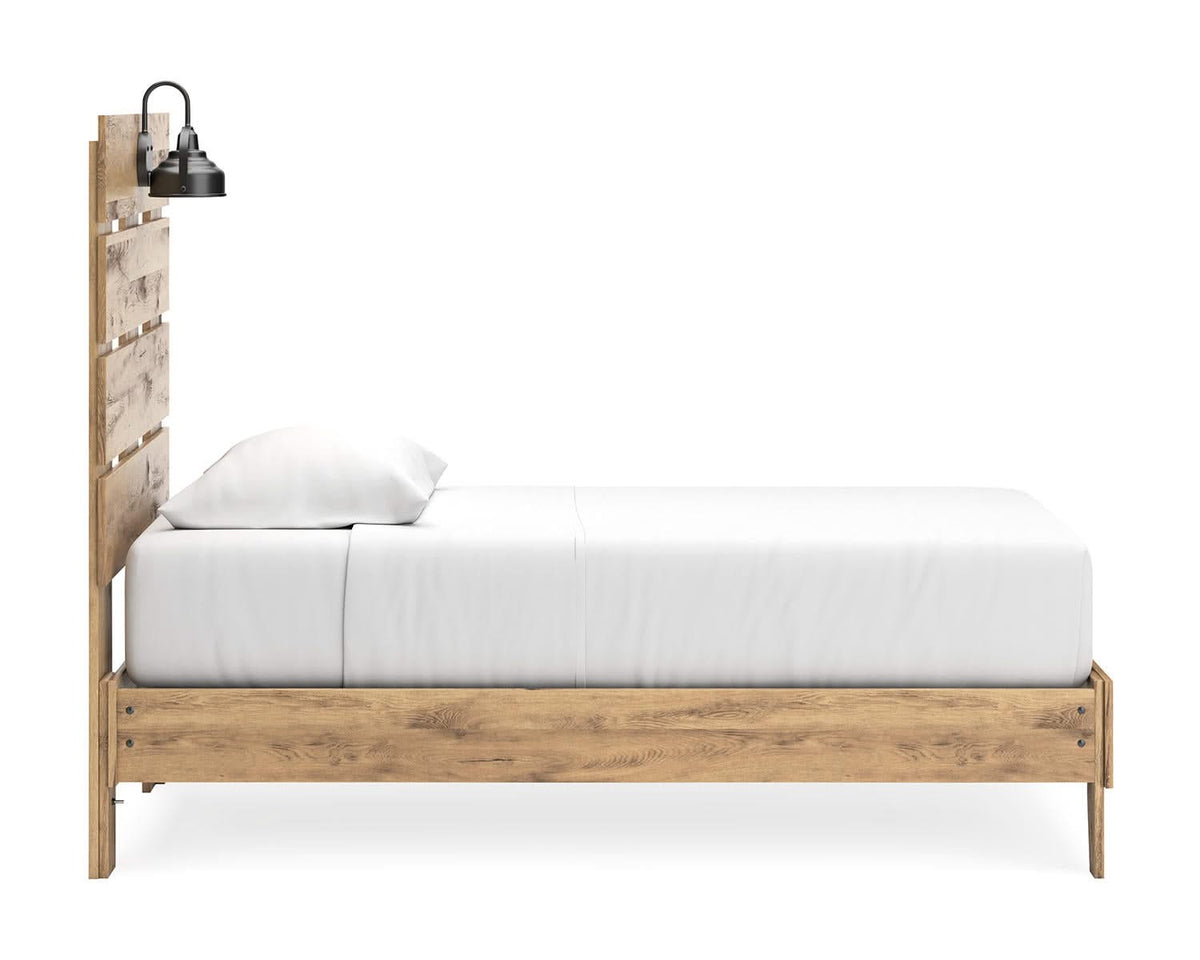 Larstin Twin Panel Platform Bed