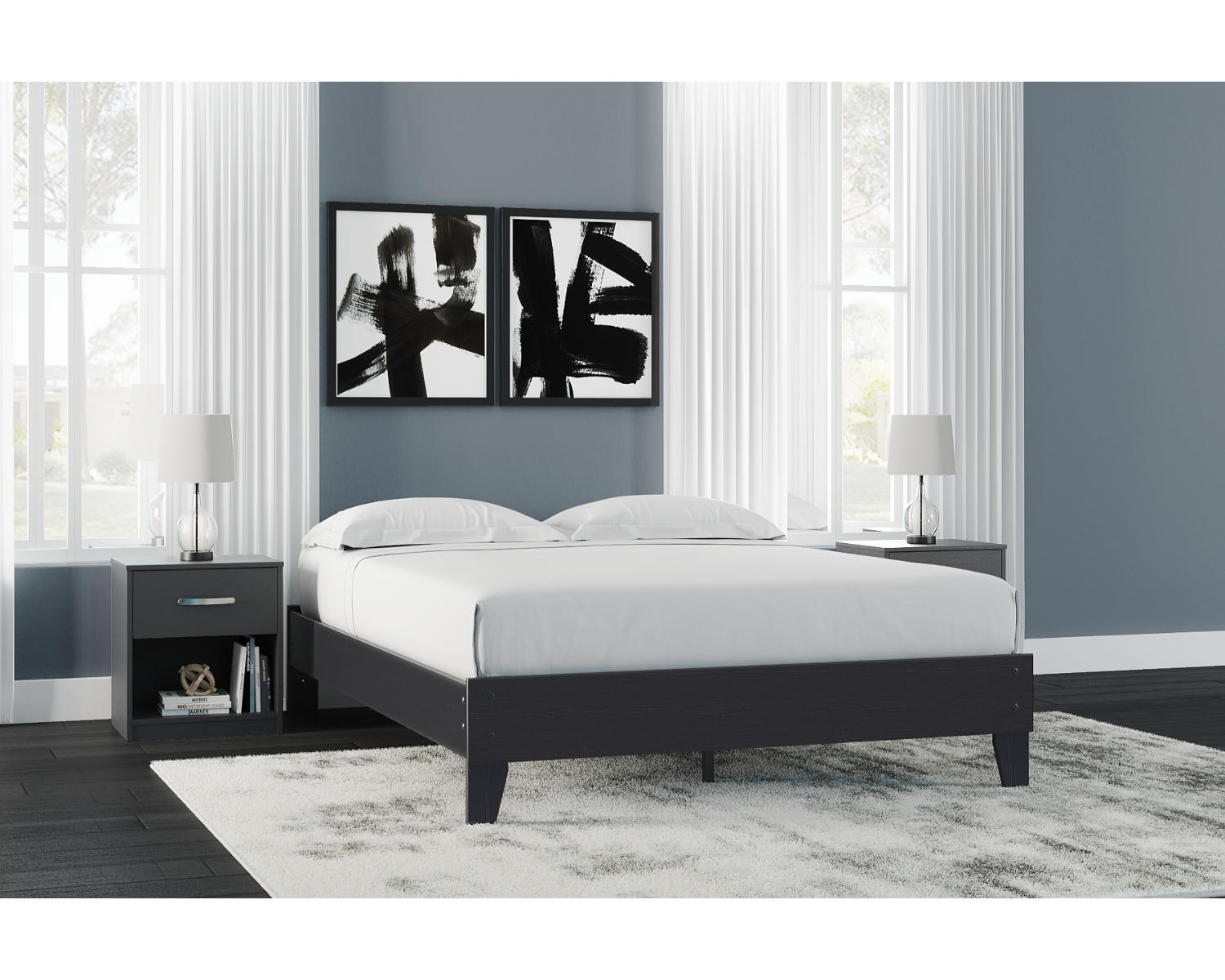 Finch Queen Platform Bed