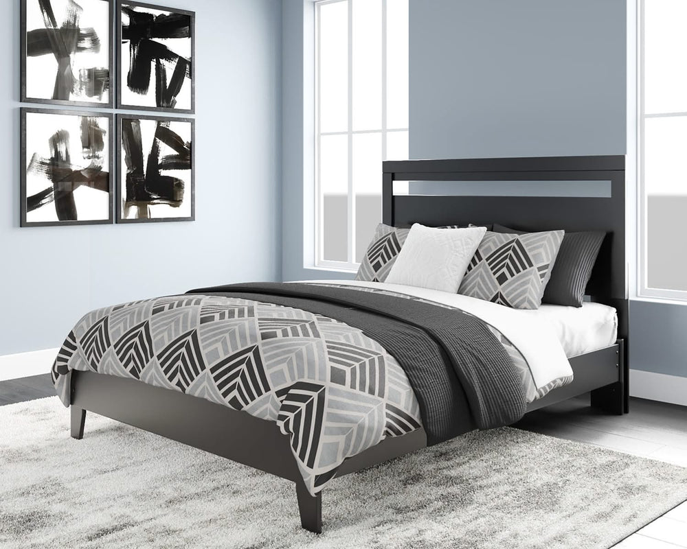Cama Finch Queen con plataforma y paneles