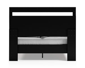 Cama Finch Queen con plataforma y paneles