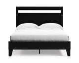 Cama Finch Queen con plataforma y paneles
