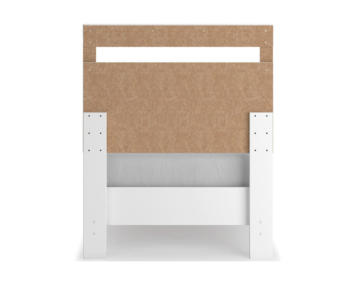 Flannia Twin Panel Platform Bed